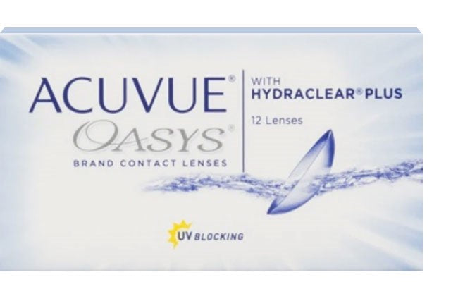 ACUVUE® OASYS with HYDRACLEAR® PLUS Technology 12