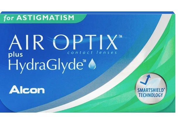 AIR OPTIX®Plus HydraGlyde®for Astigmatism - 1 Month (6 Pack)